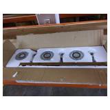 Ralbay Modern LED Crystal Bathroom Vanity Lights 3-Lights Stainless Steel Crystal Vanity Lights Over Mirror Modern Crystal Bathroom Vanity Lighting Fixtures