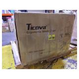 Ticova Ergonomic Office Chair - High Back Desk Chair with Adjustable Lumbar Support, Headrest & 3D Metal Armrest - 130Â° Rocking Mesh Computer Chair