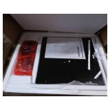 VASAGLE Rolling File Cabinet, Mobile Office Cabinet on Wheels, with 2 Drawers, Open Shelf, for A4, Letter Size, Hanging File Folders, Industrial Style, Rustic Brown and Black UOFC71X