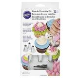 Wilton Cupcake Decorating Icing Tips, 12-Piece Set