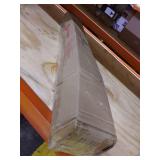 National Tree Company Pre-Lit Artificial Christmas Tree, White Tinsel, White Lights, Includes Stand, 4 feet