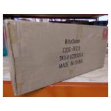 25" C Shaped End Snack Side Table Slide Under Couch with Solid Wood Top for Sofa Coffee Laptop Living Room Bedroom Small Space