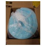 subrtex 2 Inch Memory Foam Mattress Topper Ventilated Gel Infused Bed Foam Topper for Pressure Relieving, CertiPUR-US Certified, Queen, Blue