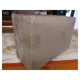 FurHaven Pet Dog Bed Deluxe Orthopedic Faux Fur & Suede L-Shaped Chaise Couch Pet Bed for Dogs & Cats, Stone Gray, Medium 20" x 30"