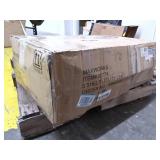 MaxWorks 80774 3-Shelf Utility Plastic Cart With Wheels, 225 lb (Maximum Capacity)