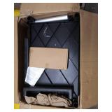 MaxWorks 80774 3-Shelf Utility Plastic Cart With Wheels, 225 lb (Maximum Capacity)