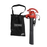 CRAFTSMAN Corded Leaf Blower/Vacuum/Mulcher, Electric, 12-Amp (CMEBL700)