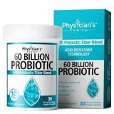 Probiotics 60 Billion CFU - Probiotics for Women, Probiotics for Men and Adults, Natural, Shelf Stable Probiotic Supplement with Organic Prebiotic, Acidophilus Probiotic