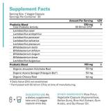 Probiotics 60 Billion CFU - Probiotics for Women, Probiotics for Men and Adults, Natural, Shelf Stable Probiotic Supplement with Organic Prebiotic, Acidophilus Probiotic