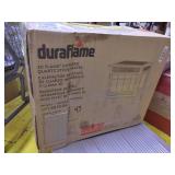 Duraflame 3D Infrared Electric Fireplace Stove with Remote Control - Portable Indoor Space Heater - DFI-5010 (Cream)