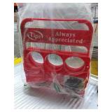 Foldable Plastic Beverage Carrier for Grubhub Ubereats Doordash Postmates Drivers