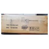 HI-US 3 cu. ft. Total Garden Steel Cart Outdoor Wagon All Terrain Pulling Air Tires Kid Garden Cart