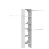 ClosetMaid Selectives White Wood Closet System