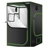 VIVOSUN 48x48x80 in Hydroponic Mylar Grow Tent with Observation Window