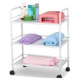 Rolling Trolley Cart 3 Tier Facial Salon Spa Utility Cart