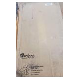 Efficient Home Laptop Notebook Computer Desk, French Oak/Black