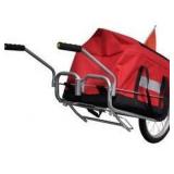 vidaXL Bicycle Cargo Trailer One-wheel with Storage Bag