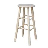 International Concepts 30" Round Top Bar Stool