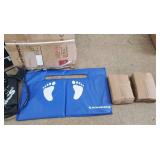 15FT Trampoline Basketball Hoop, Jumping Mat, Safety Pad