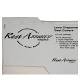 Full Case ImpactÂ® Rest AssuredÂ® Lever Dispensed Seat Cover, White