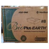Bio-Pak No.8 "Plus Earth" 6X4.75X2.5 300/Case