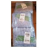 Pack of 6 Rubbermaid Commercial Super Stitch Medium Blend Mop