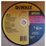 DEWALT DWA8018 9" X 5/64" X 7/8" CUTTING WHEEL
