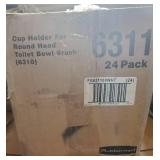 Case of 24 Rubbermaid Commercial Toilet Bowl Brush Holder