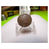 1908  INDIAN HEAD CENT - X5