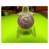 1942  MEXICO 10 CENTAVOS