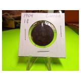 1859, 1903, 1904  CANADIAN  1 CENT