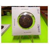 1859, 1913, 1917, 1920  CANADIAN  1 CENT