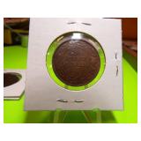 1859, 1913, 1917, 1920  CANADIAN  1 CENT