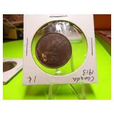 1913, 1919, 1920  CANADIAN  1 CENT
