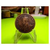 1919  INDIA  1/4 ANNA