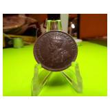 1918  INDIA  1/4 ANNA