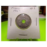 1916  FRANCE  25 CENTS