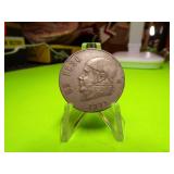 MEXICAN COINS  5  - 1 PESO, 1 CEN QUINTA CENTAVOS, 1 DOLLAR, 20 DOLLAR, 1 QUINTA CENTAVOS