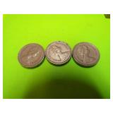 6-1983, 3-1984, 6-1985, 1-1989, 1-1995 ENGLISH POUND, 1998 ENGLISH 2 POUND