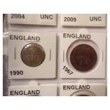 ENGLAND COINS
