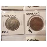 ENGLAND COINS