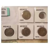 MEXICAN COINS