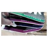 Kirkland Signature Premium Leather Golf Glove for Left Handed White 3 pack/Lot of 4pkgs, assorted sizes