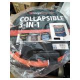 Logo Brands 135-35 Florida Light Duty Trash Can - Blue