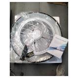 Ceiling Fan w/Light and Remote control