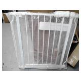 Extra Wide Baby Gate for Stairs Doorways Hallways Tension Baby Gate Walk Through Child Gates for Kids or Pets Indoor Safety Gates 57.5-62 Inch