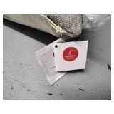 Embroidered Throw Pillow 14" x 36"