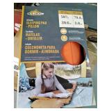 Cascade Mountain Tech Inflatable Sleeping Pad + Pillow (Orange)