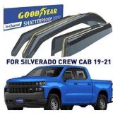Flexible Side Window Deflectors For Chevy Silverado