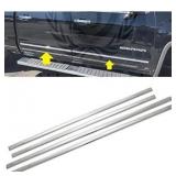 Chrome Plated Side Molding For Chevy Silverado +GMC Sierra